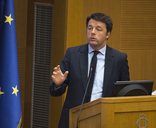 Renzi: "UE non è solo vincoli, deve avere strategia"