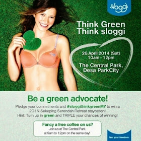 Sloggi, Think Green, Be A Green Advocate, Sloggi Think Green, eco friendly