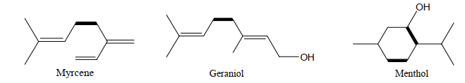 التربينات الأحادية Monoterpenes