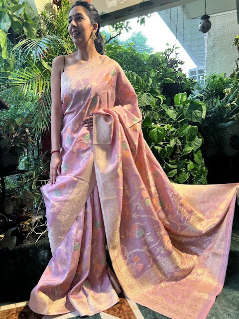 Ektara silk saree