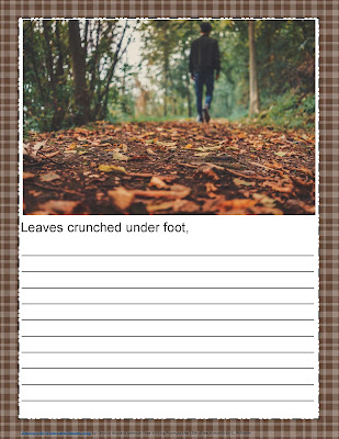 Fall Writing Prompts for November 2023 Free Instant Download PDF