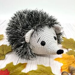 erizo amigurumi