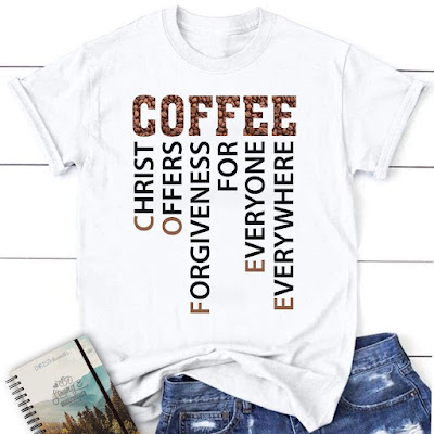 Coffee definition women's Christian t-shirt