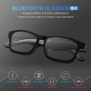 Smart Bluetooth Integrated Speaker Headset Glasses