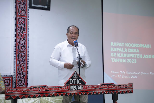 Wabup Minta Kegiatan di Desa Disinkronkan dengan 10 Program Pemkab Asahan dan Pemerintah Pusat