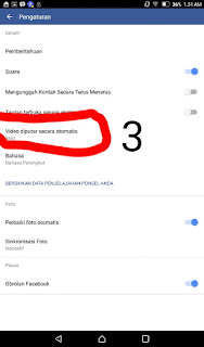 Cara Mematikan Fitur AutoPlay Di Facebook