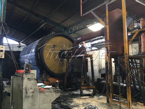 Tyre Pyrolysis Plant