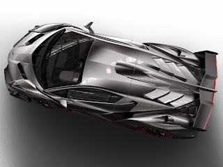 Lamborghini Veneno top view