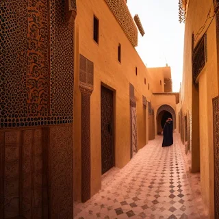 Morocco movie set
