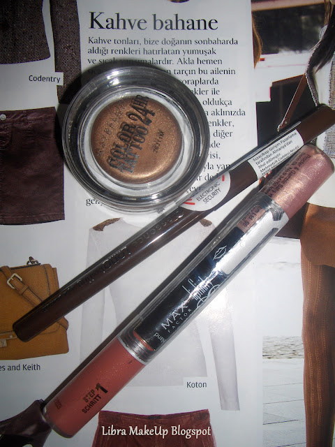 maybelline color tattoo, max factor lipfinity, essence eye pencil, göz kalemi 