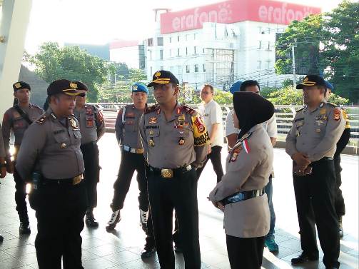 Jelang Pilgub Wakapolda Sulsel, Pantau Personil Yang Bertugas