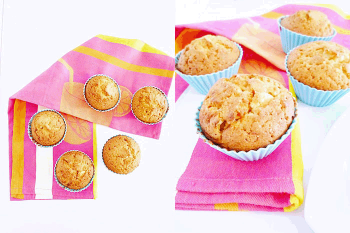 Mango Curd Muffins