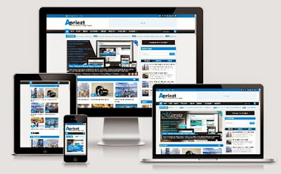 Apriezt - Responsive Blogger Template