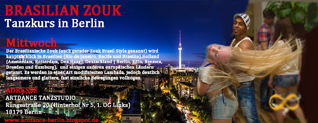 Zouk Berlin Tanzkurs mit Ailton Silva