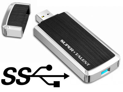 new Super Talent Demos SandForce-powered USB 3.0 Flash Drive