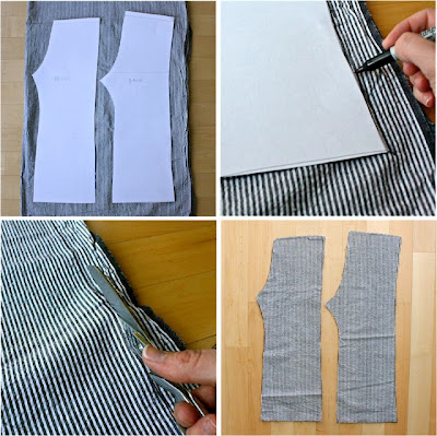 Sewing pants