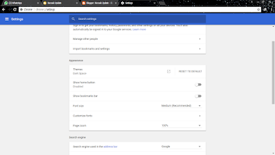 Cara Ganti Thema Google Chrome