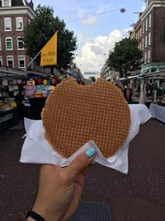 What to eat Amsterdam Albert Cuyp Market Stroopwafels