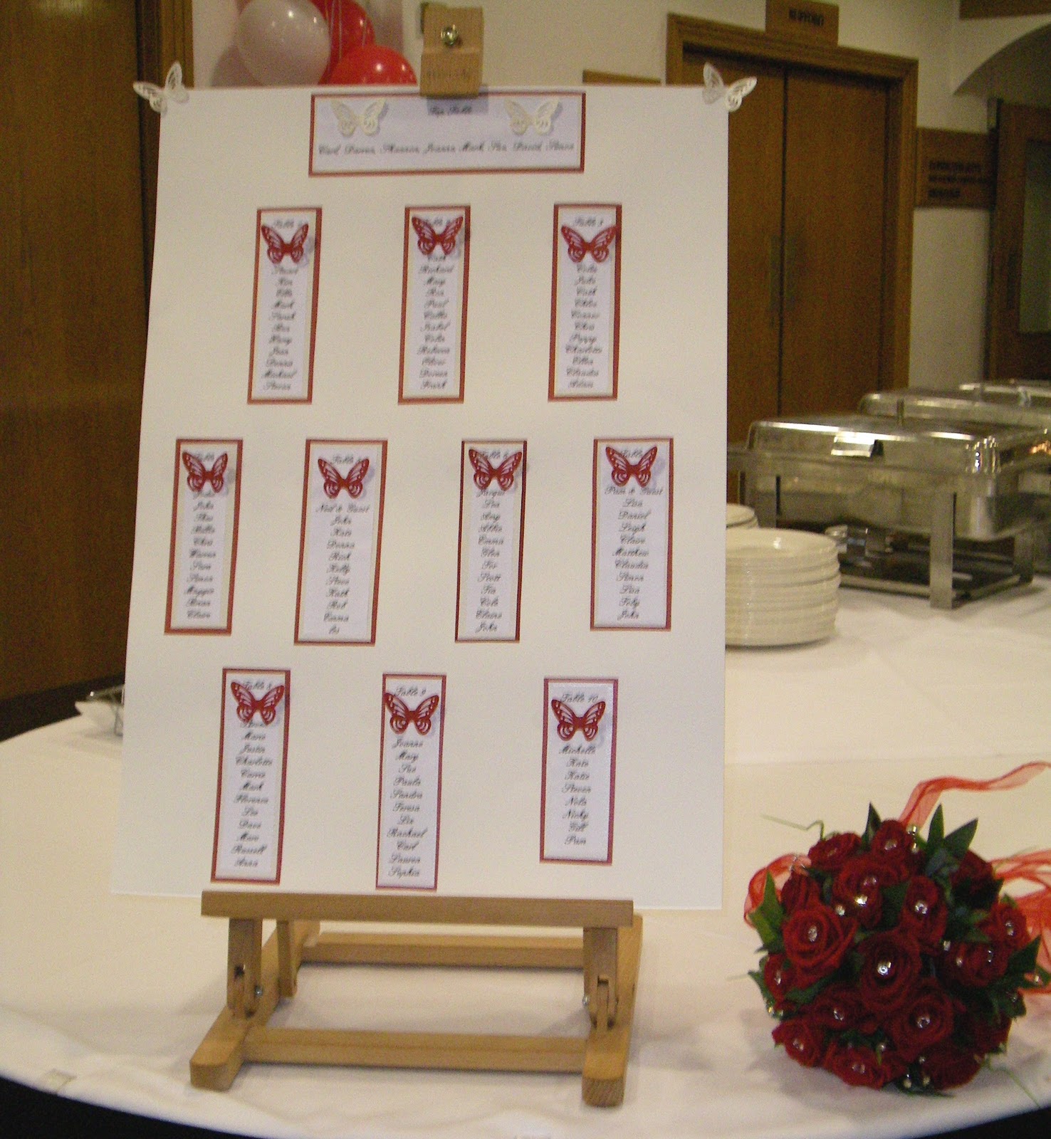 Orange Wedding Centerpiece