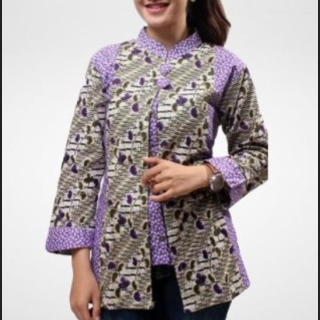  Model  Baju Batik  Wanita  Gemuk  Sedang Yang  Cocok  Untuk  