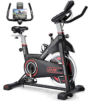 DMASUN D-03 8702 Indoor Cycling Bike, Spin Bike, review, with 40 lb flywheel, belt drive friction resistance