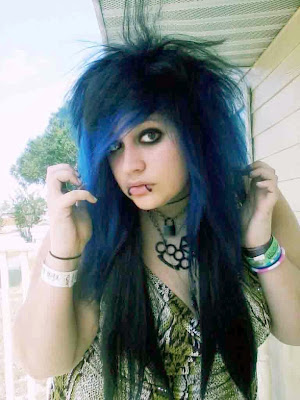 emo hairstyles for girls