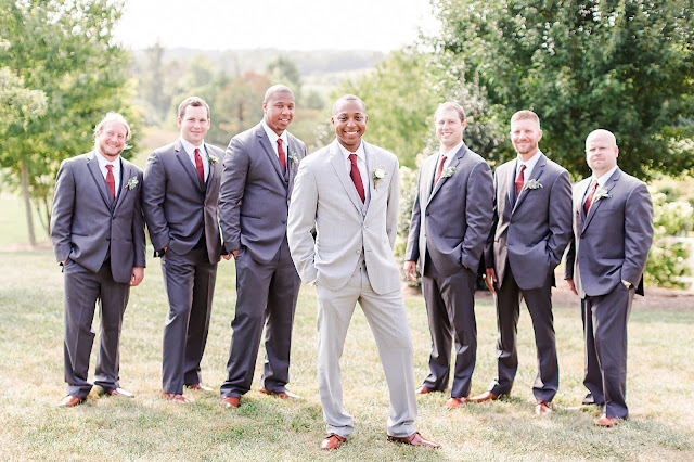 A Formal Grey and Copper Wedding at Glen Ellen Farm in Ijamsville, MD by Heather Ryan Photography