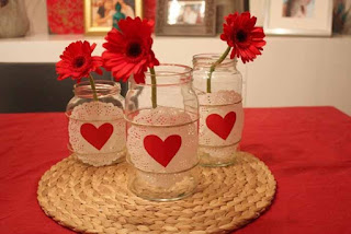 Centros de Mesa para San Valentín