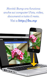L'app Bump™ per condividere dati di contatto, foto, video e documenti si aggiorna alla vers 3.5.12 