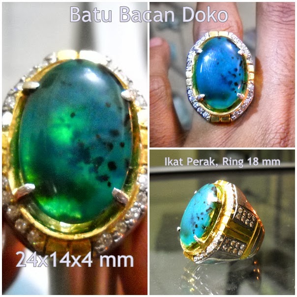 Pesona Batu Antik: BC01- SOLD - Batu Bacan Doko - Antik