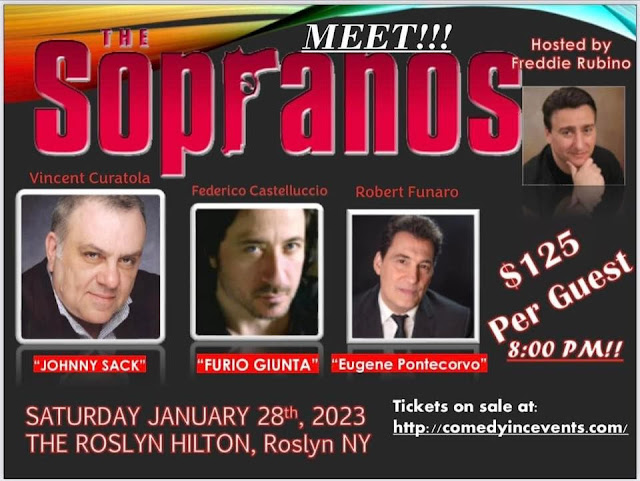 Night with the Sopranos will be held on January 28