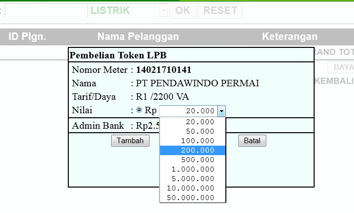 LOKET PPOB BUKOPIN: Cara Transaksi PLN Prabayar Dan 