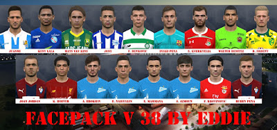 PES 2017 Facepack vol 38 by Eddie Facemaker