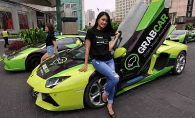 cara daftar grab Bandung