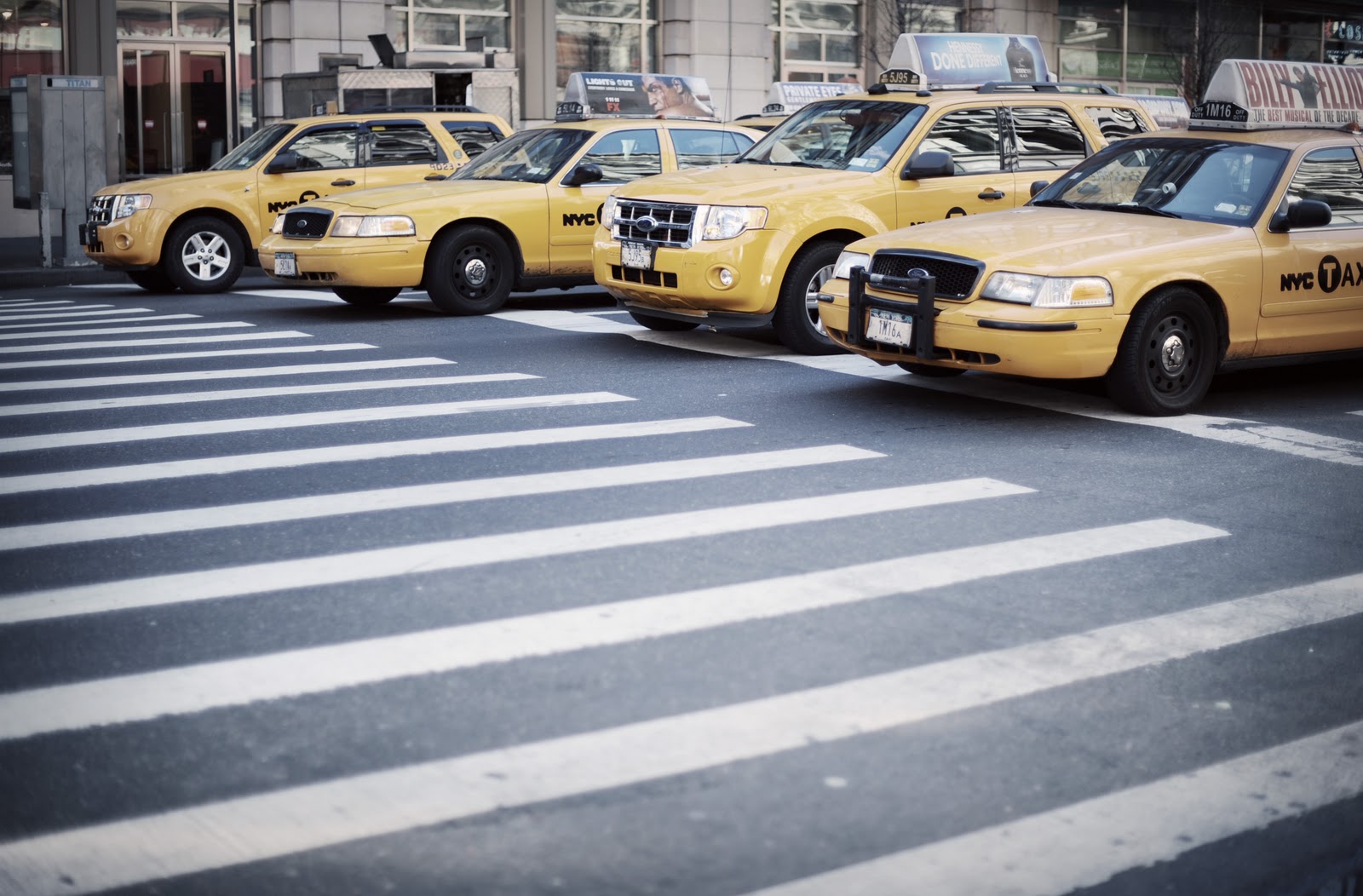 hd wallon: New York Cab Wallpaper