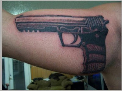 gun tattoos designs