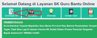 Download SK Perpanjangan Guru Bantu Provinsi Riau Tahun 2015