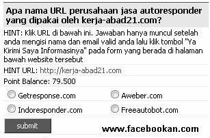 Bagi-bagi on Facebook