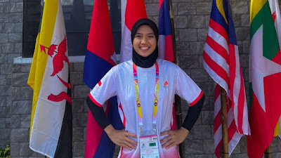 Atlet Cantik Asal Indragiri Hulu Raih Emas pada Kejuaraan Asean University Games di Thailand