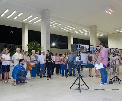 O lançamento do site e da exposição física sobre o patrimônio de Campinas contou com a presença de arquitetos, dirigentes do CAU e IAB, autoridades municipais, professores universitários, historiadores, patrocinadores e fotógrafos.