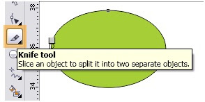 Cara Memotong Object Dengan CorelDraw