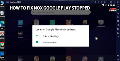 cara mengatasi google play telah berhenti