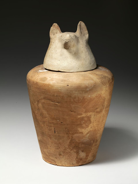 Canopic jar of Tetinakht - Duamutef