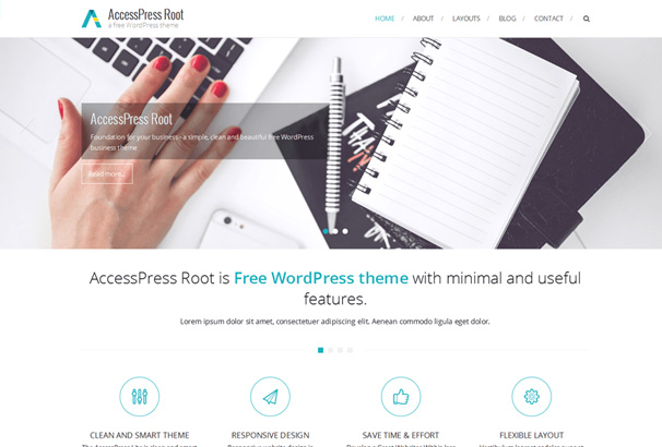 Accesspress Root Free Business Theme 