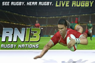 Screenshots of the Rugby nations 13 for Android tablet, phone.