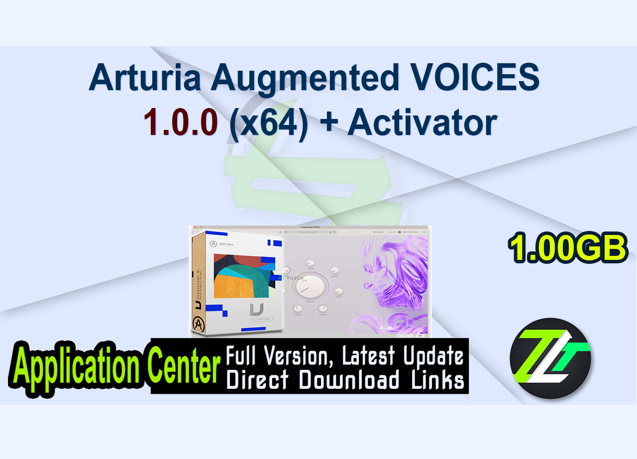 Arturia Augmented VOICES 1.0.0 (x64) + Activator