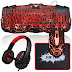 Gaming Combo with Keyboard, Mouse, Headphones and Speed Edition Mousepad