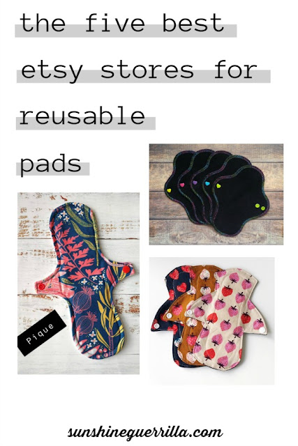 The Five Best Etsy Stores for Reusable Menstrual Pads