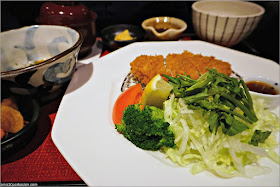 Tonkatsu con Ensalada de Ootoya, Nueva York 