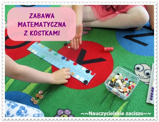 Zabawa matematyczna z kostkami dodawanie klasa 1